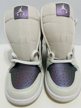 Air Jordan 1 Mid SE Shoes "Iridescent" Phantom Sz 9 Mens IH4107-030. NEW